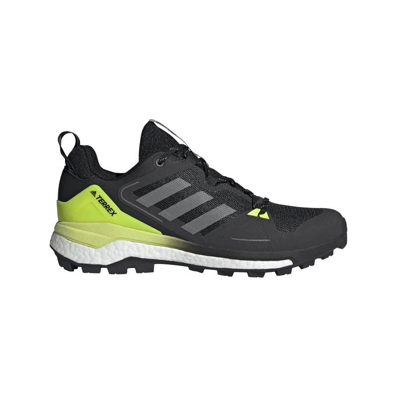 adidas Zapatilla Terrex Skychaser 2, Low Rise Hiking Boots, CBLACK/FTWWHT/Syello,