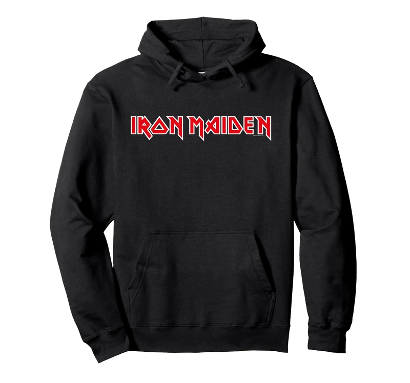Iron Maiden Classic Logo Pullover Hoodie