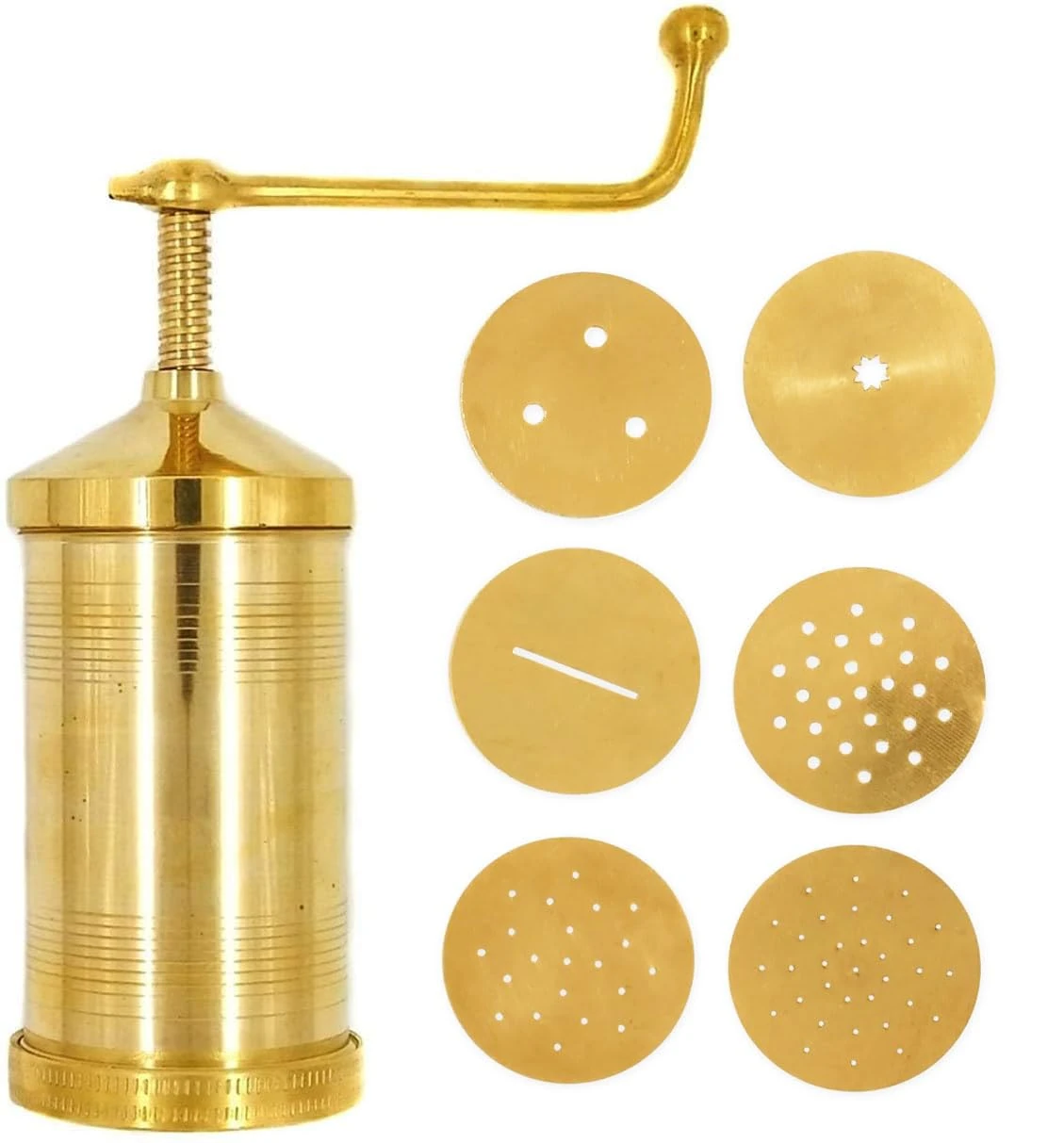 Yuktha Eternals Idiyappam/Murukku/Farsan Sev/Pasta Maker Machine Brass