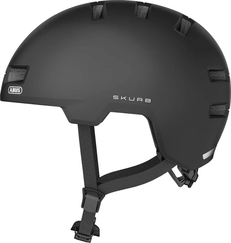 ABUS Skurb city helmet - Robust bike helmet for everyday use, skating, BMX riding or longboarding