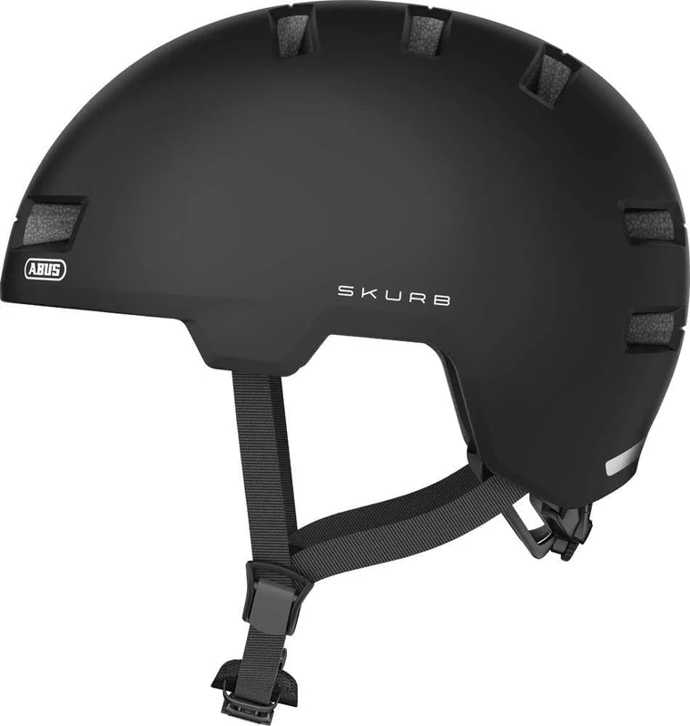 ABUS Skurb city helmet - Robust bike helmet for everyday use, skating, BMX riding or longboarding