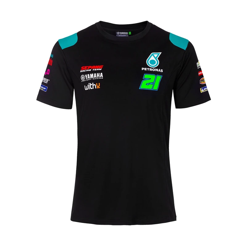 Franco Morbidelli T-Shirt Replica Team Petronas L,Black,Man