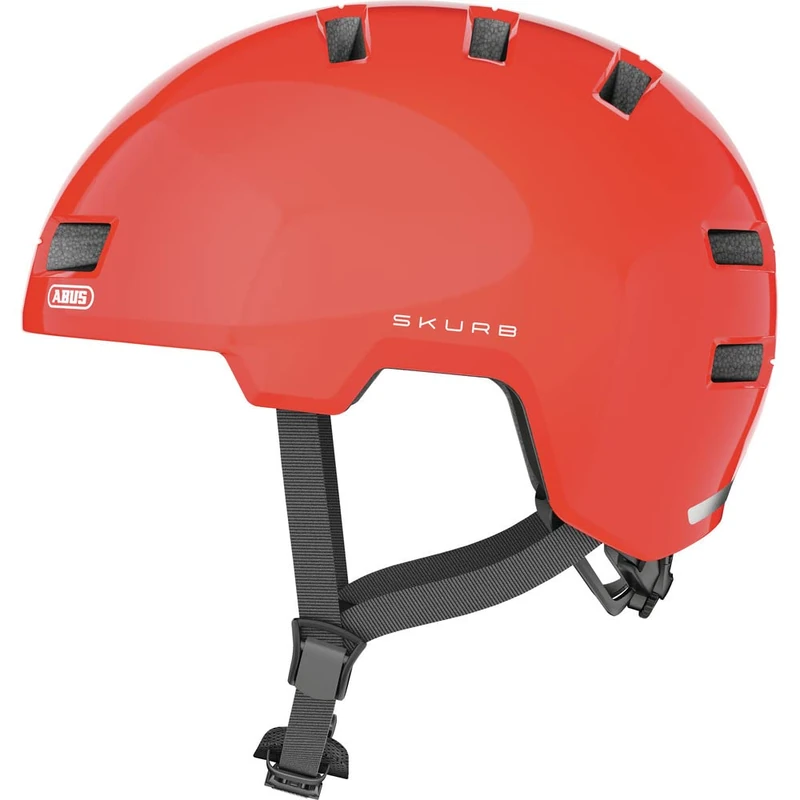 ABUS Skurb city helmet - Robust bike helmet for everyday use, skating, BMX riding or longboarding