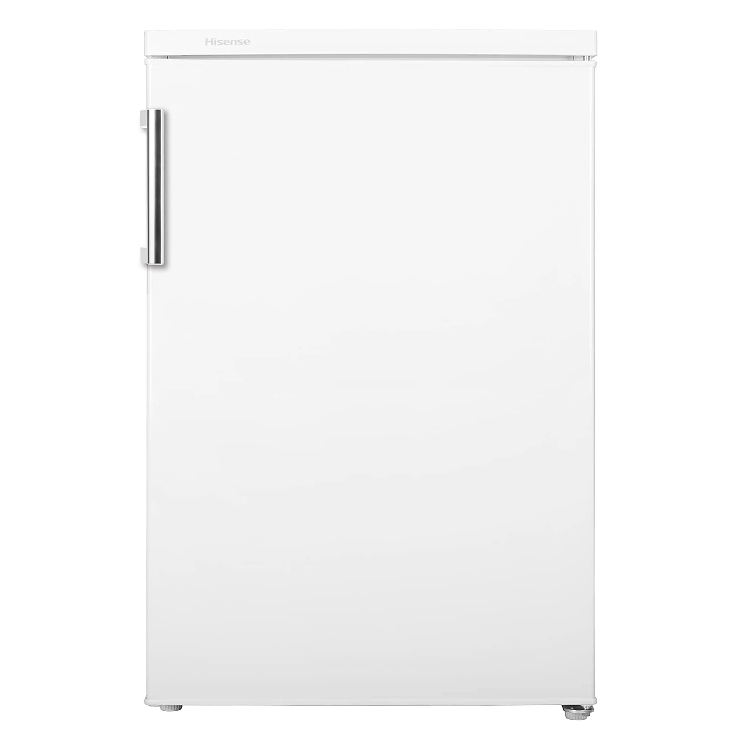 Hisense RL170D4BWE Freestanding 56cm Under Counter Fridge - 132 litre capacity - Auto Defrost - Reversible Door - White - E Rated