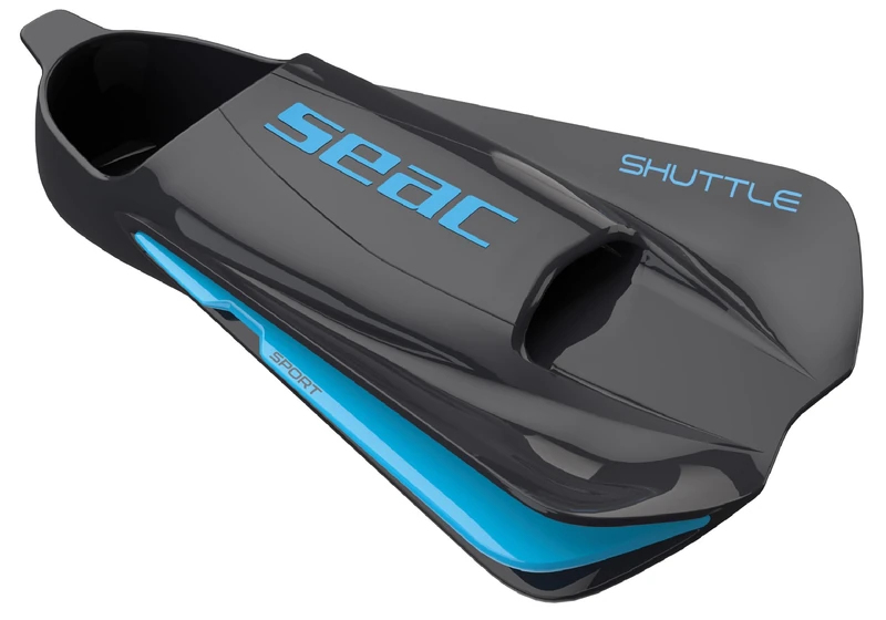 Seac Shuttle, 100% silicone short swim fins designed for strength or cardio training - Image 1
