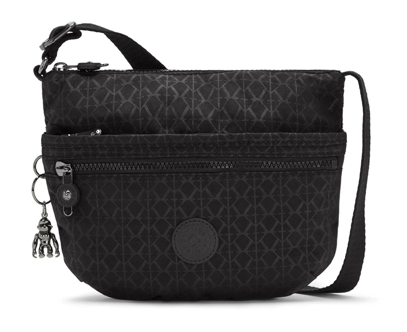 Kipling ARTO S Small Crossbody, Signature Emb (Black)