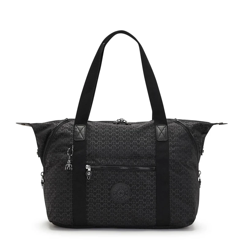 Kipling ART M Large Tote, Totes, Signature Emb (Black)