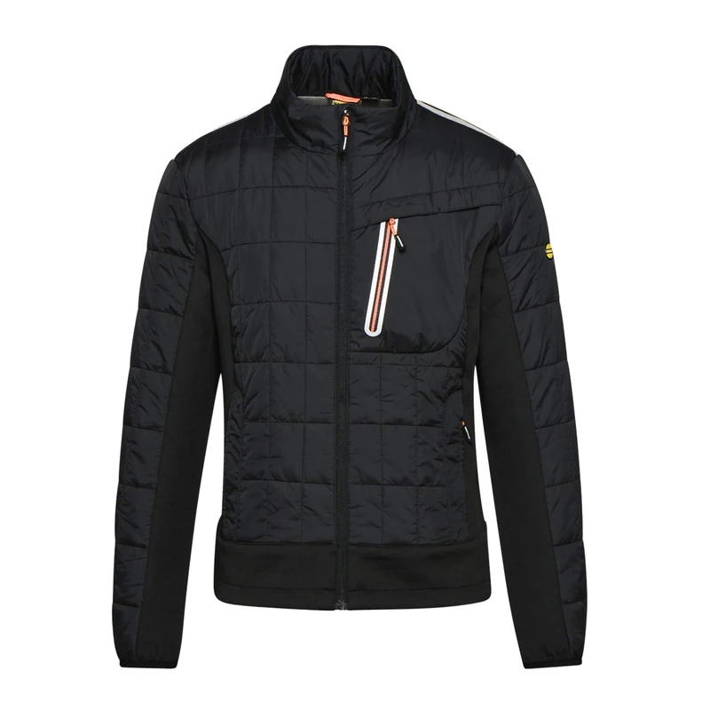 Diadora Light Padded Jacket Tech ISO 13688:2013 Work Jacket Black Size 3XL - Image 1