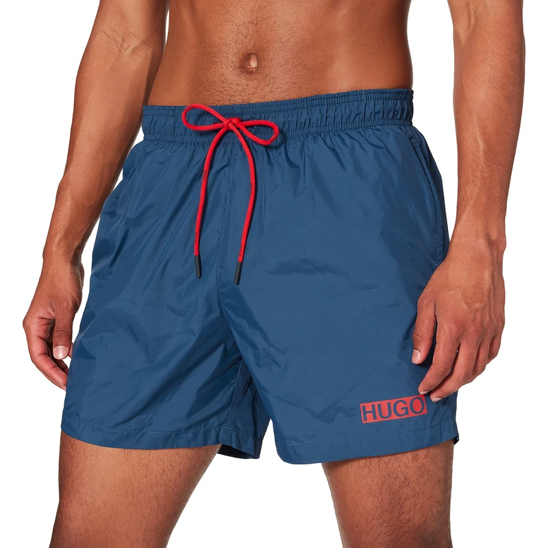 HUGO Boss Men's Haiti Swimming Trunks. - Blue - S
