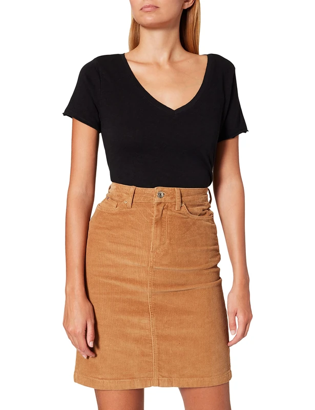 Tommy Hilfiger Straight Cord HW Skirt