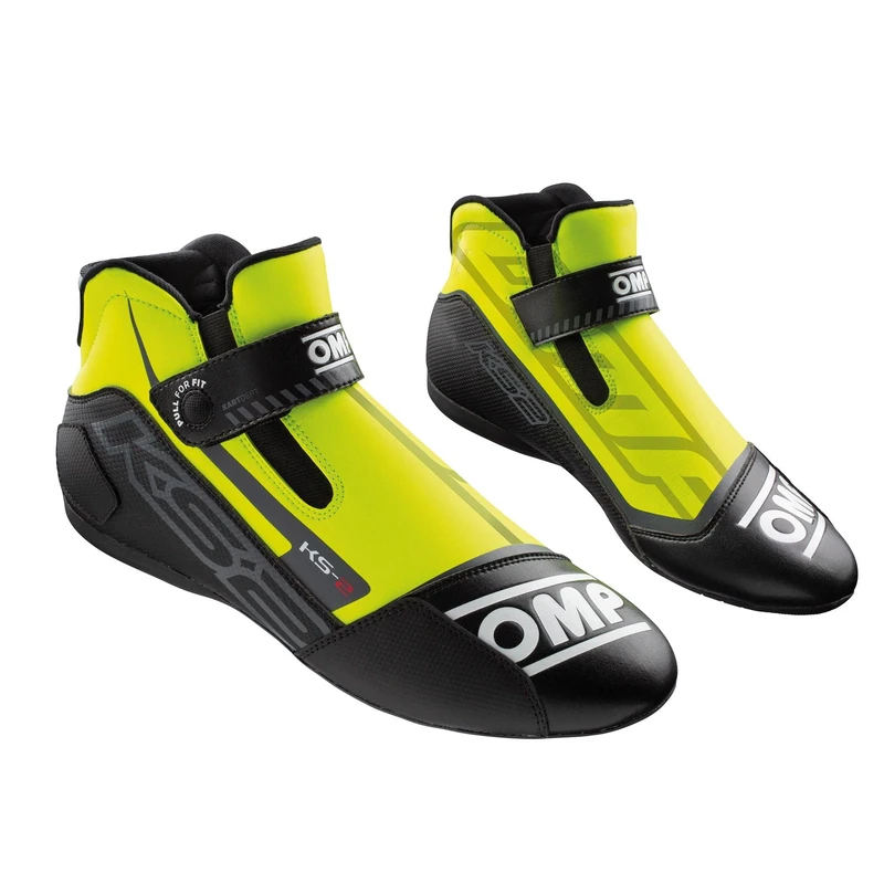 Omp KS-2 Trainers my2021 Yellow/Black Size 39, Unisex Adult Boots, EU