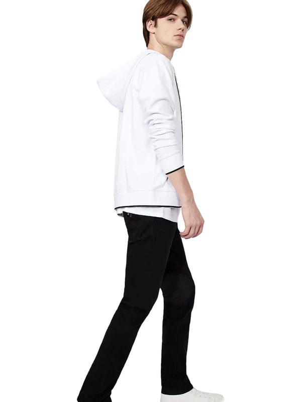 Armani Exchange Men's A|X Mens Slim Jean Denim Black 30W 30L