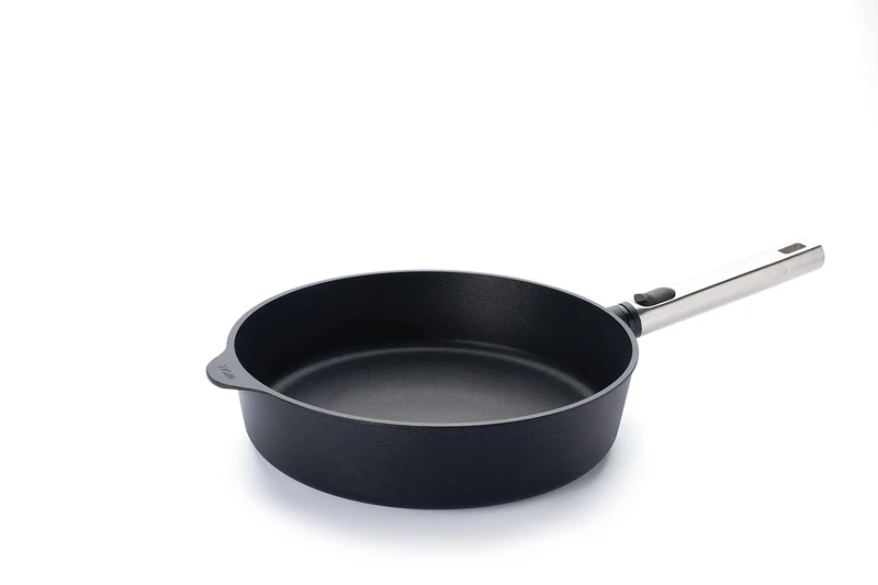 Woll 1728PLCI Pro Logic Cast Iron Induction High Rim Pan