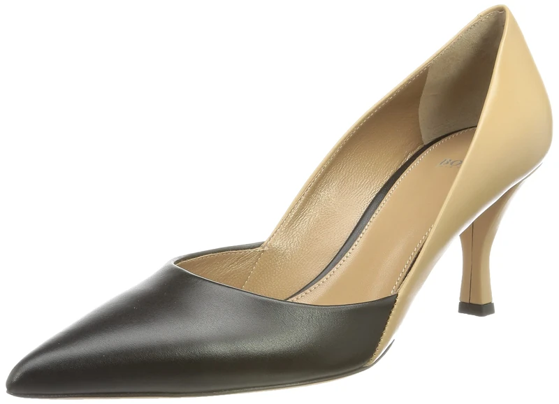 BOSS Women's Olivia Contrpump70-c Pump, black2, 9 UK