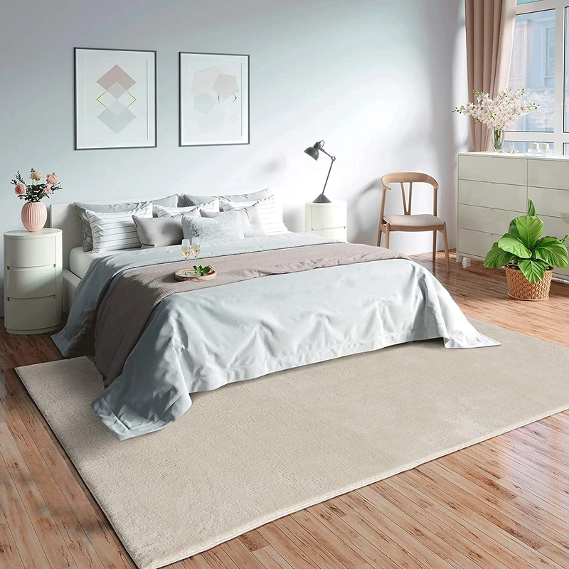 Mias Teppiche Olivia Living room/bedroom rug - washable - 120x160 cm, Beige - Image 1