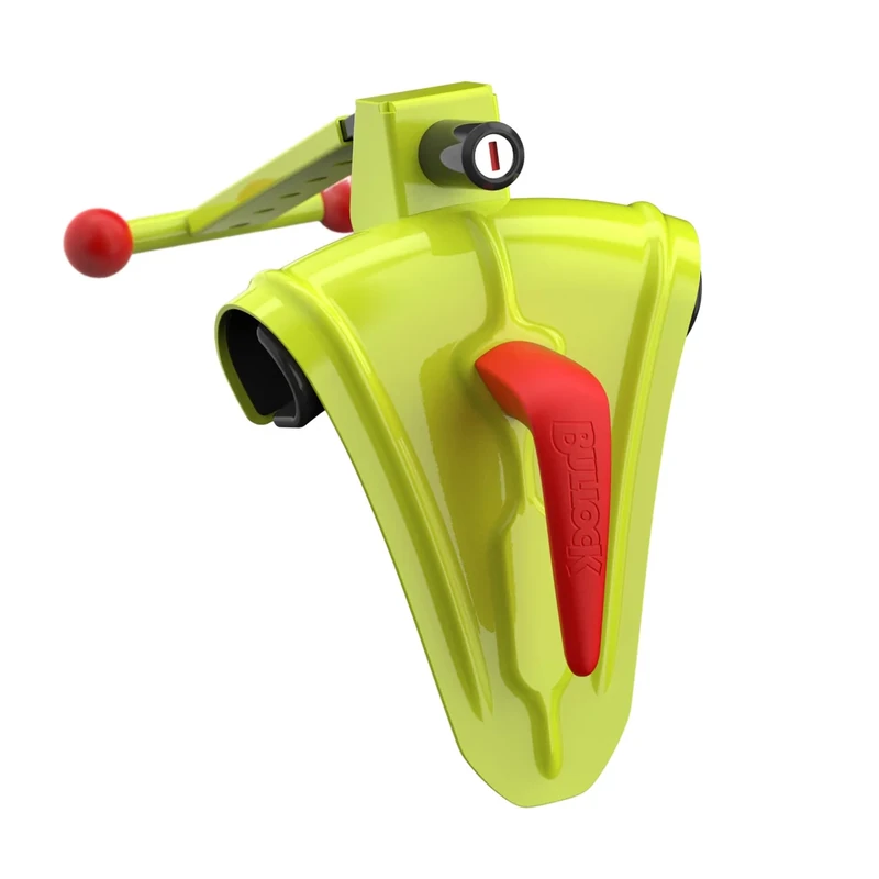 Bullock Defender Universal Car Anti-Theft Steering Wheel Lock with Reinforced Alloy Easy to Use 20 x 23 x 33 cm 3.6kg