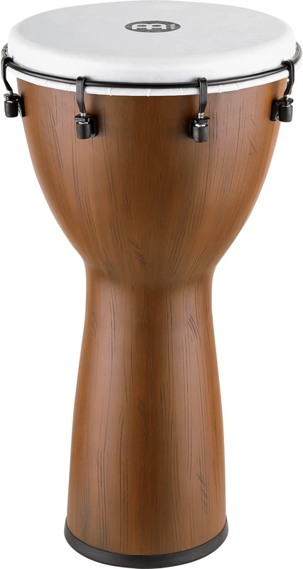 MEINL Percussion Alpine Series Pickup Djembe Percussion Instrument, Synthetic Head - 12 Inches Barnwood (PADJ12-BW)