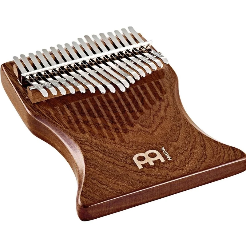 Sonic Energy Solid Body Kalimba – 17 notes in C Major – For Meditation, Yoga, Percussion – Sapele Wood – Including Accessories (KL1702S)