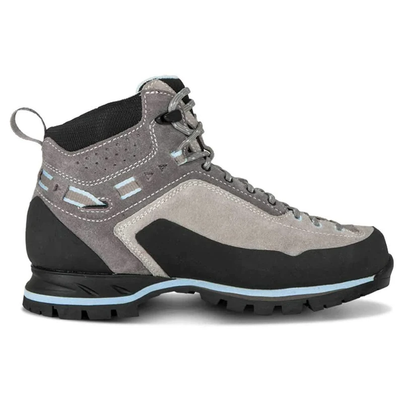 GARMONT Women's Vetta GTX Mountaineering Boot, Warm Grey Light Blue, 7 UK