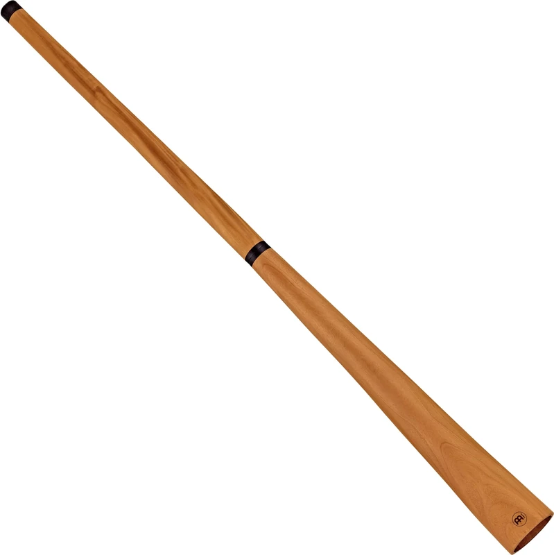 Sonic Energy Sliced Pro Didgeridoo – Travel instrument with screw mechanism – Tuning D – Mahogany wood, natural (DDPROFNTD) - Image 1