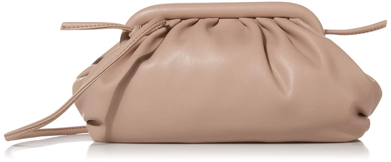 Steve Madden Women's Nikki Clutch Crossbody, Taupe, One Size UK
