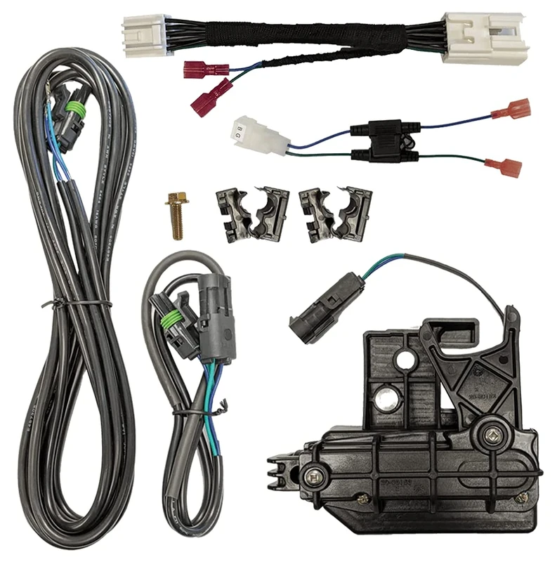 Pop & Lock - Heavy Duty Power Tailgate Lock with Plug and Play T-Harness