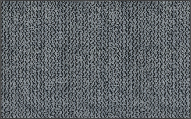 Wash + Dry Doormat, Polyamide, Blue, 75 x 120 cm