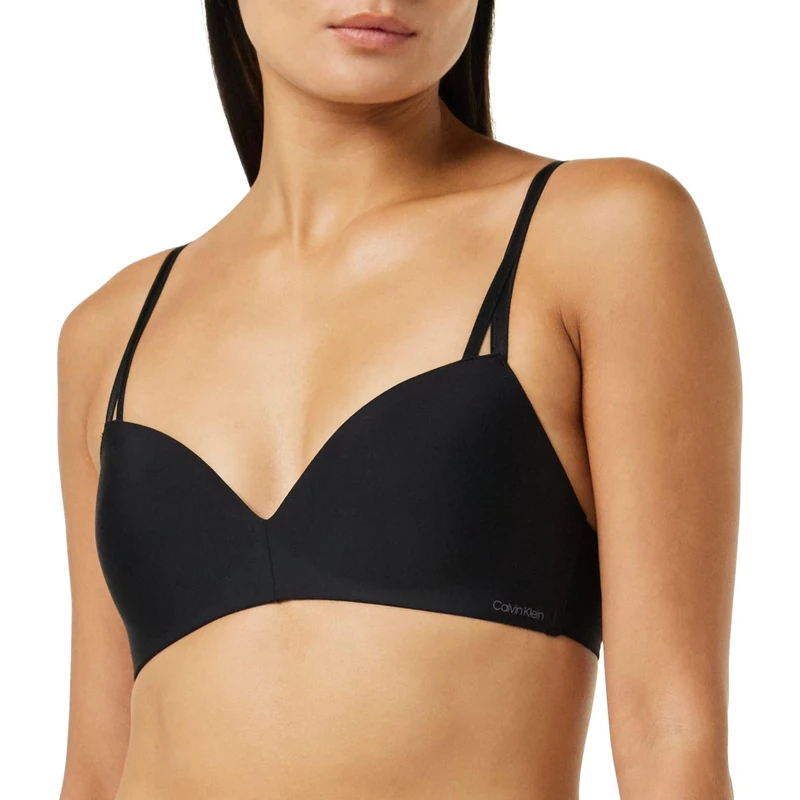 Calvin Klein Women’s Lift Stretch Demi Cup Bra, Black (Black), 36D