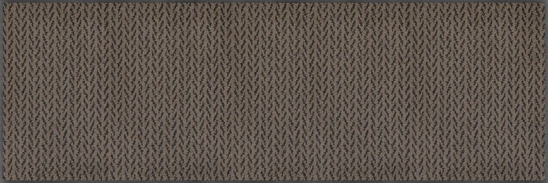 Wash + Dry Duo Mocha Doormat Polyamide Dark Brown 60 x 180 cm