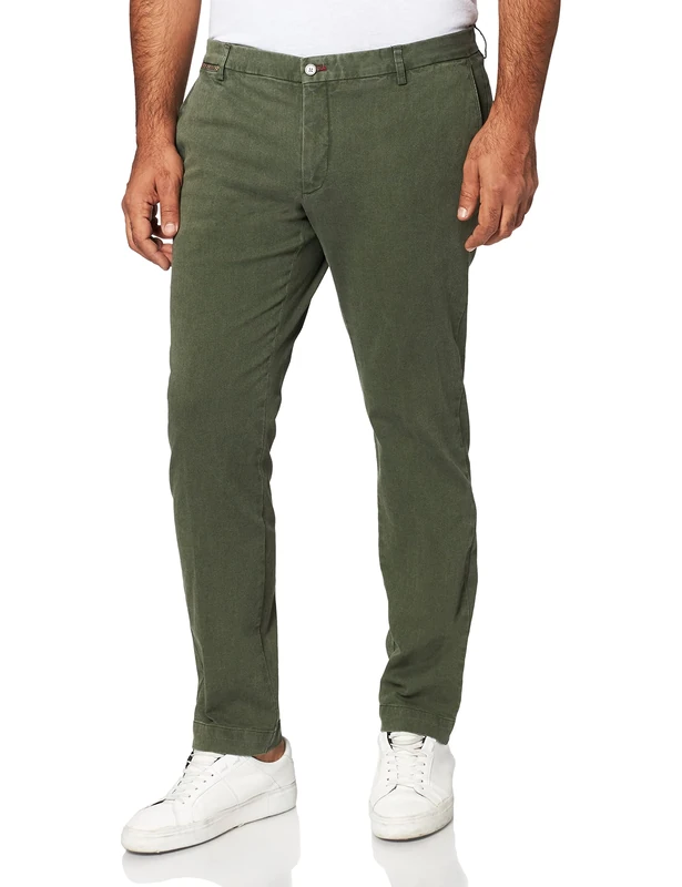 Hackett London Men's Multi Chino Pants, 665green, W38 - Image 1