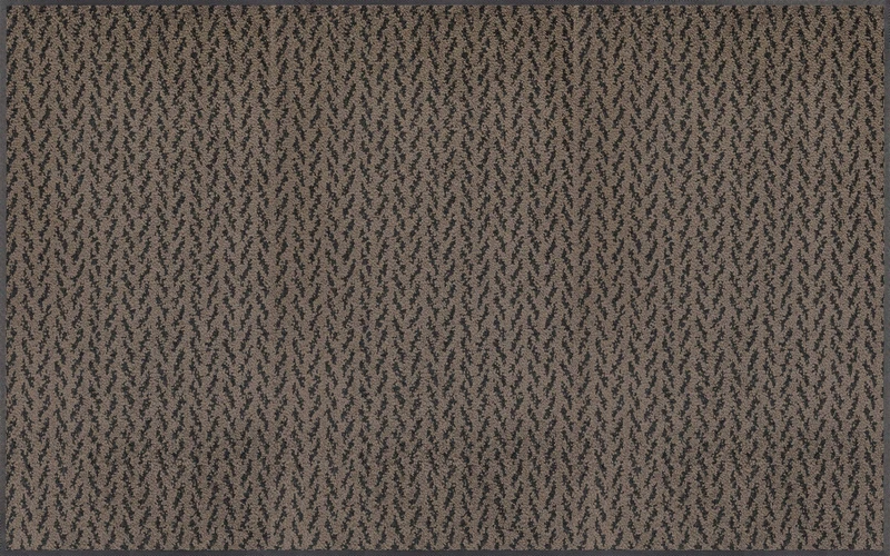 Wash+Dry Doormat, Polyamide Back: Nitrile Rubber, Dark Brown, 70 x 120 cm (Rechteckig)