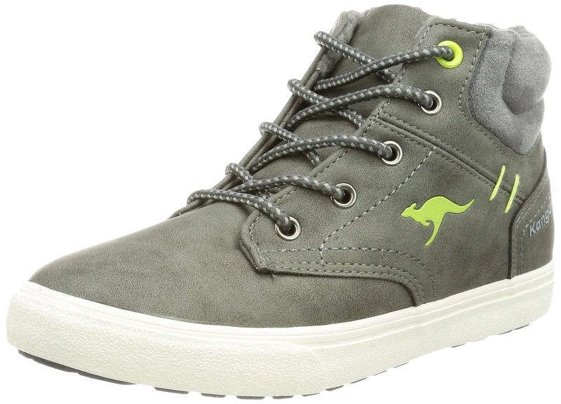KangaROOS KAVU X, Sneaker, Steel Grey/Lime,