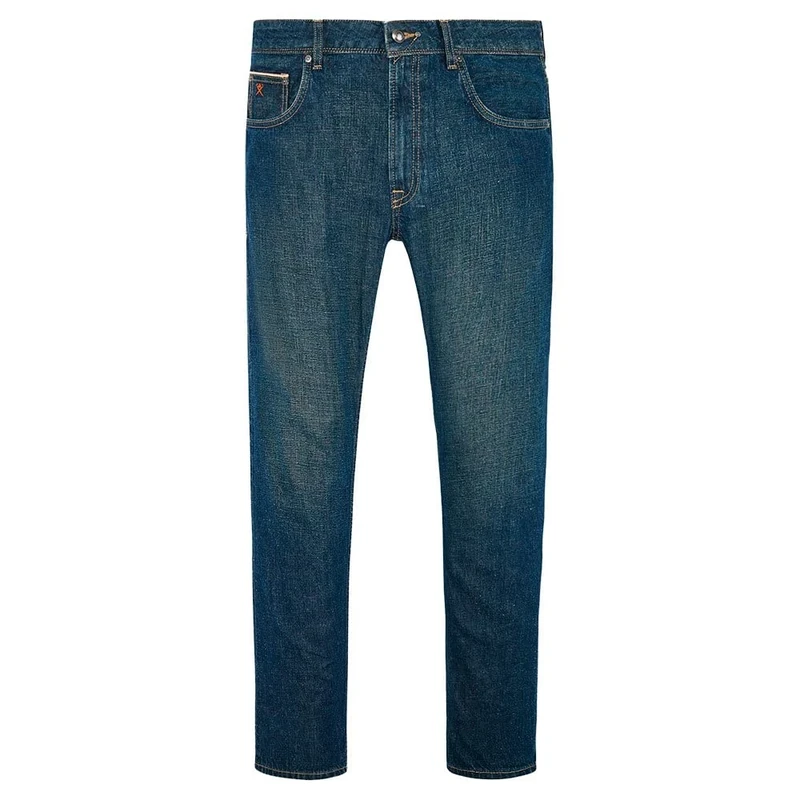Hackett London Men's Wiser WASH Selvedge Trousers, 000denim, 28W/34L - Image 1
