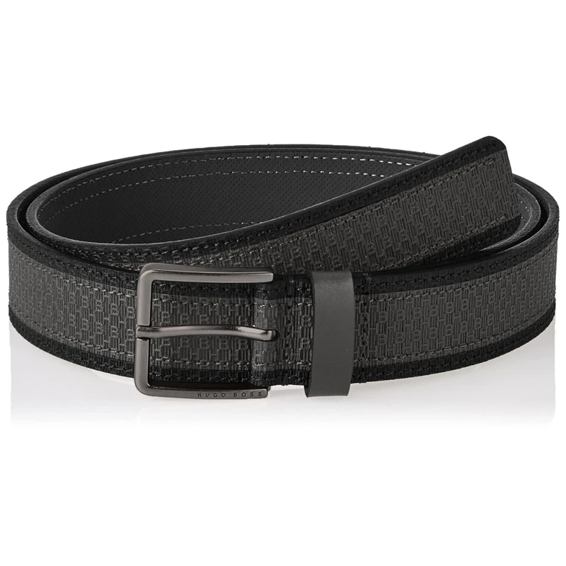 BOSS Men's Ther-HB-I_Sz35 Belt, Dark Grey21, 85