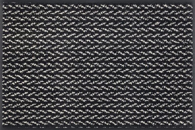 Wash+Dry Doormat Duo Pepper 50 x 75 cm, Washable for Indoor and Outdoor Use - Image 1
