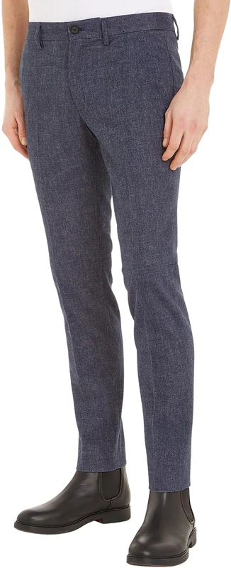 Tommy Hilfiger Men's Trousers Bleecker Chino, Blue (Desert Sky), 34W / 30L