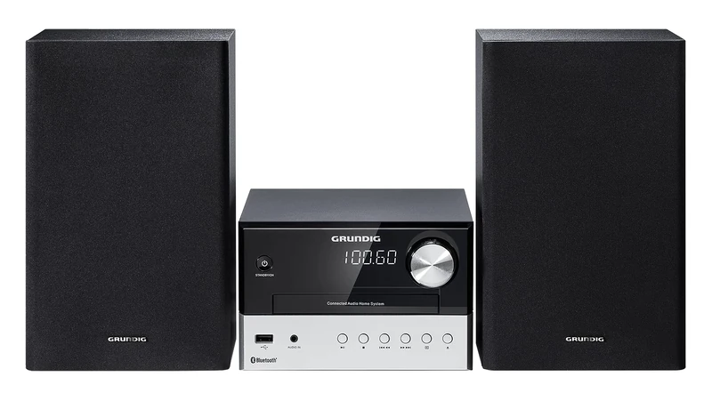 Grundig CMS 2000 BT Système micro audio domestique 30 W Noir, Argent - Image 1