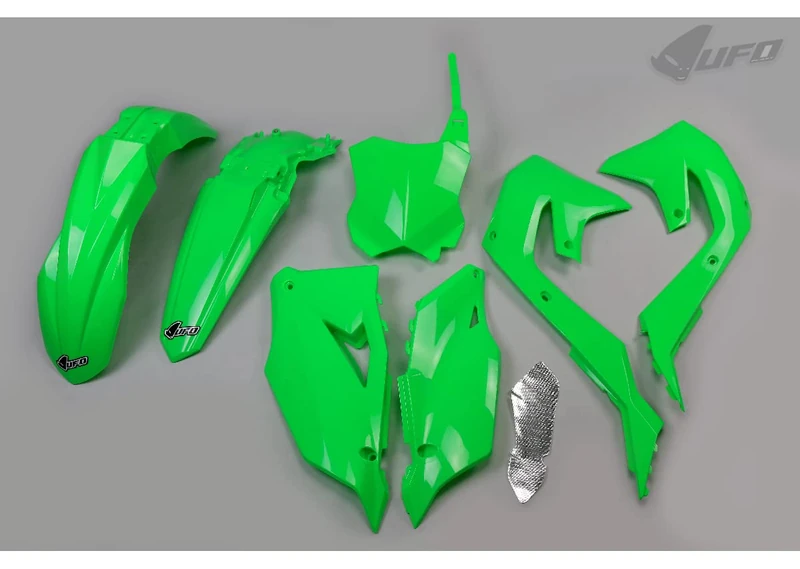 UFO PLAST Kawasaki KXF 450 Fluorine Green Kit 2019-2023 - Image 1