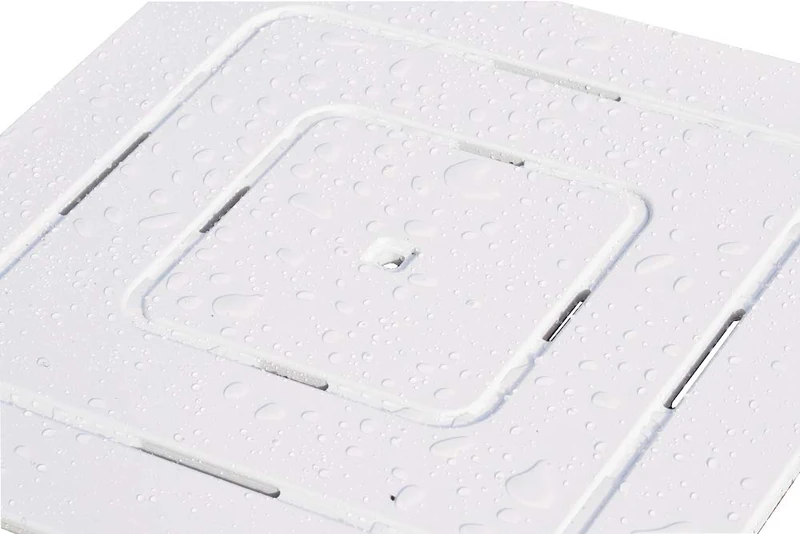 CASTELMERLINO Shower Accessories, Oké Plywood, Havana White, 59,5 x 59,5