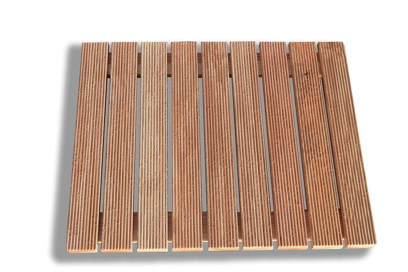 Castelmerlino Shower Accessories, Larch Wood, Natural, 54 x 68