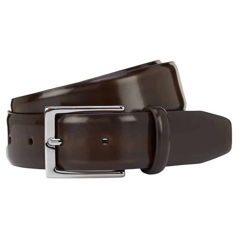 HACKETT LONDON mens BRUSH OF BELT Belt, 878BROWN, 36 - Image 1