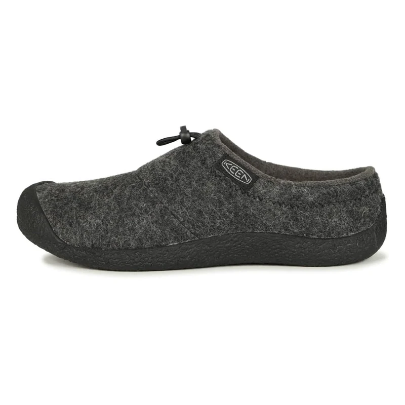 KEEN Men Howser 3 Slide, Charcoal Grey Felt/Black, 8