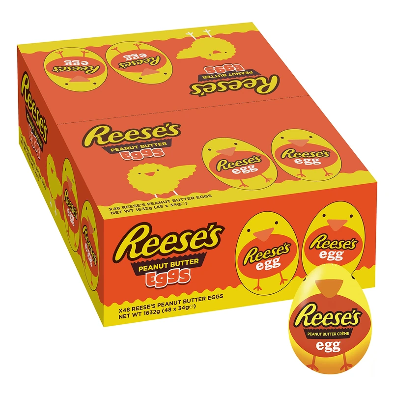 Reese's Peanut Butter Filled Easter Creme Eggs - 48 Pack