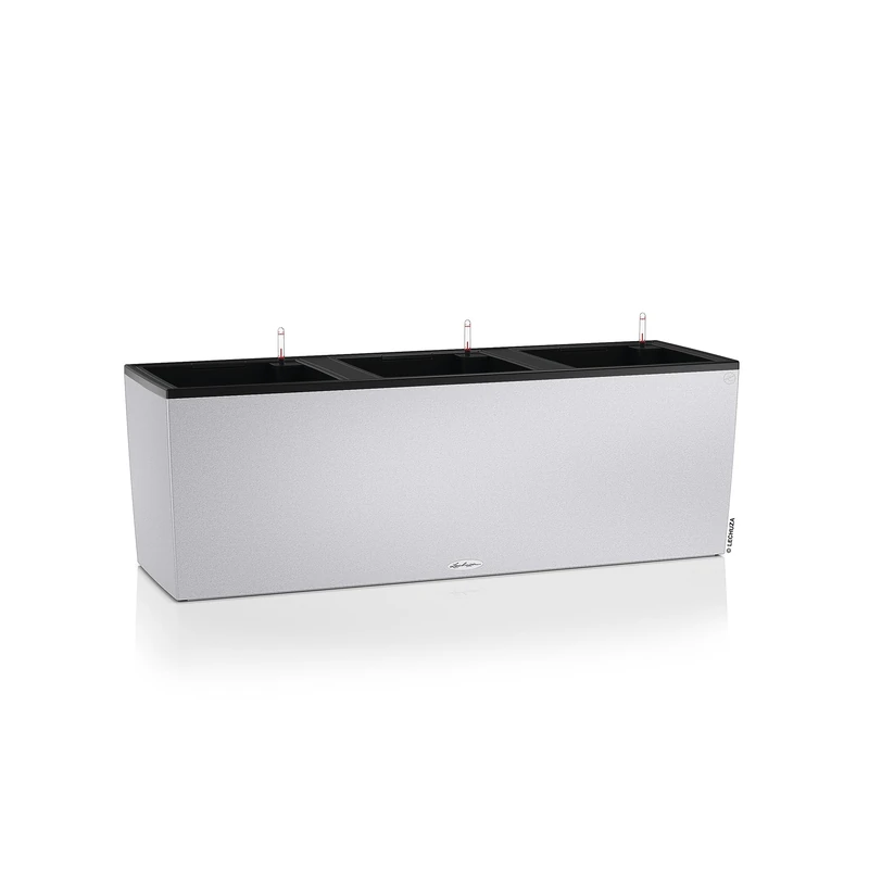 LECHUZA TRIO Stone 30 quartz white 15047