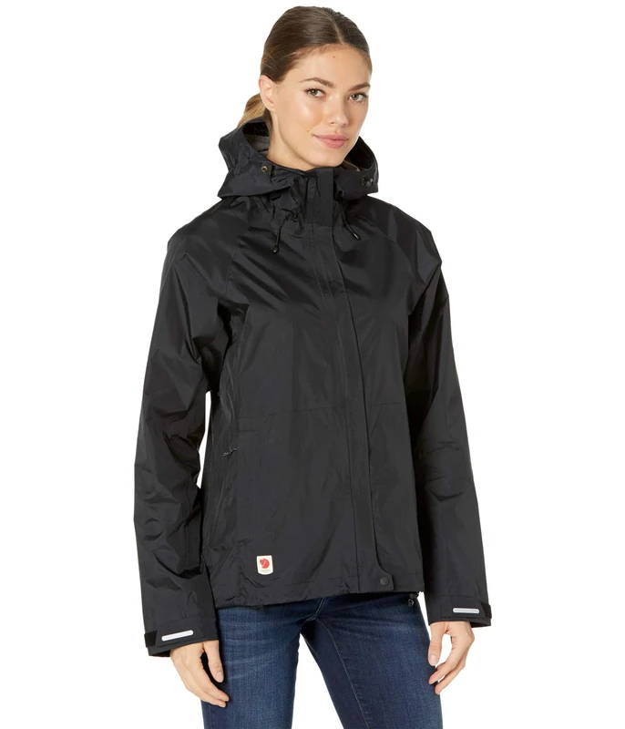 Fjällräven F87351-550 High Coast Hydratic Jacket, Women, Black, XL