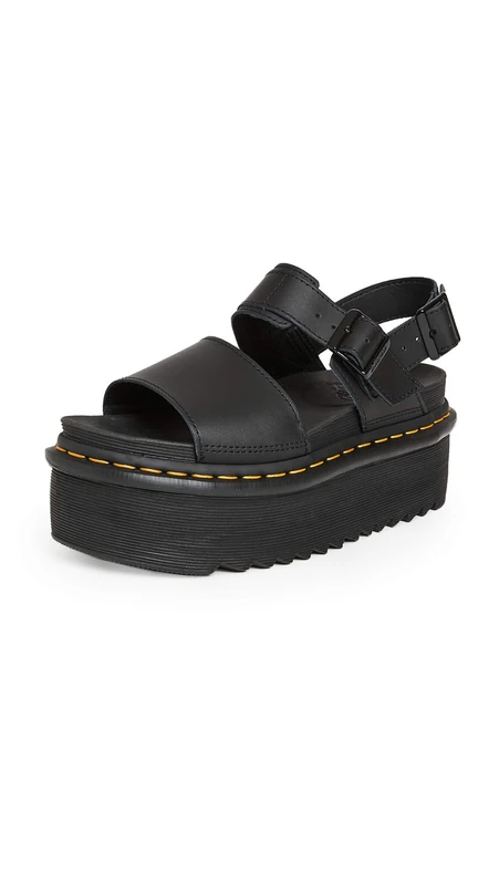Dr. Martens womens 26725001 Sandal Sandals, Black Hydro, 7 UK