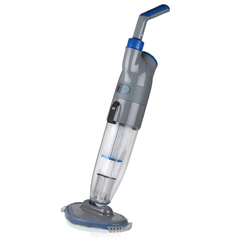Gre VCB10P Super Vac Multi Speed Automatic Floor Cleaner for Above and Down Pools - White/Grey