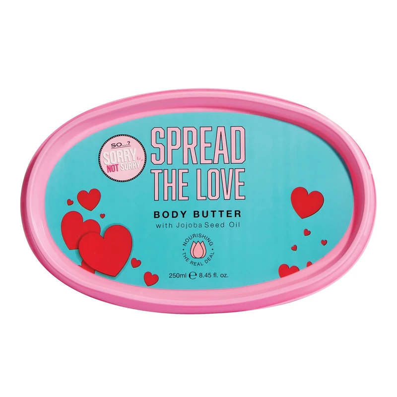 SO? Sorry Not Sorry Women's Spread The Love Vegan Body Butter 250ml