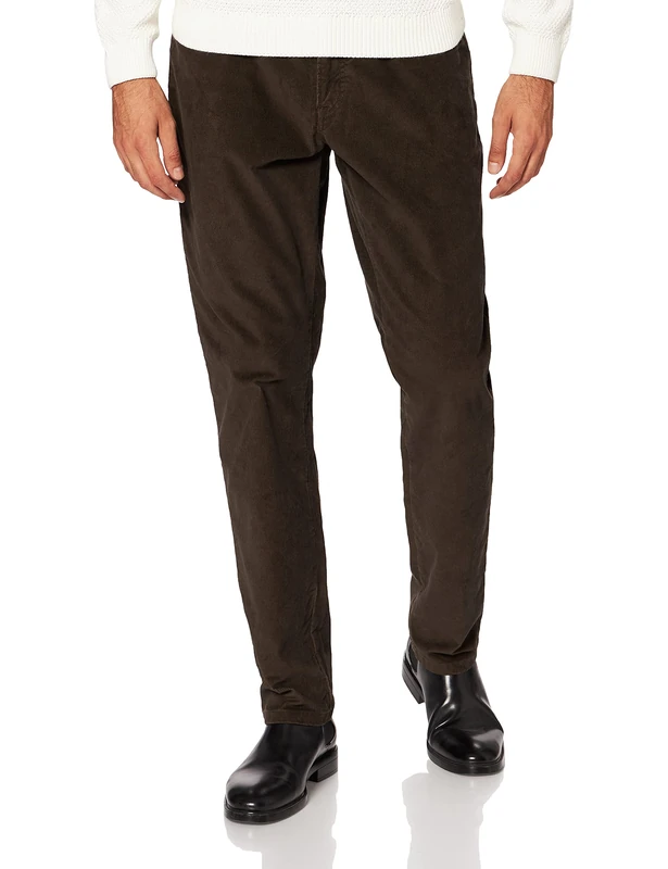 Hackett London Men's Cord 5 PKT Trousers, 878brown, 35W/32L