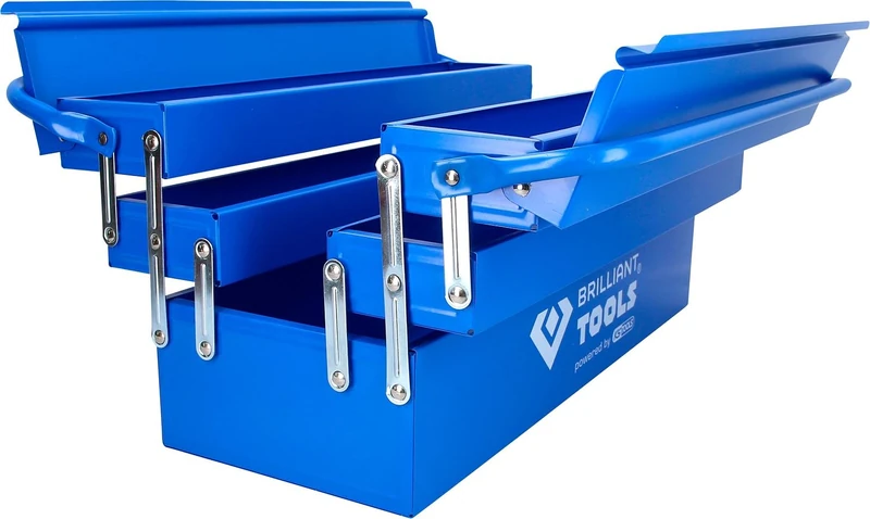 BRILLIANT TOOLS BT150800 Folding Tool Box [Powered by KS Tools]
